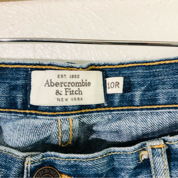 Abercrombie & Fitch > Womens Emma Distressed Boot Cut Low Rise Jeans > 10R - Picture 7 of 12